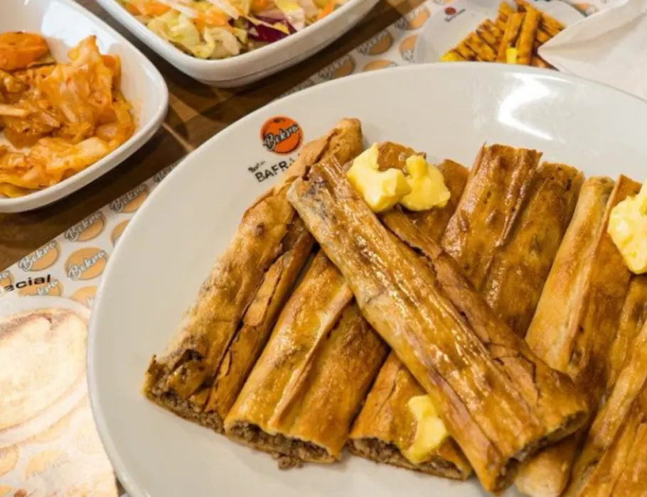 Bekra Bafra Pide sofrası