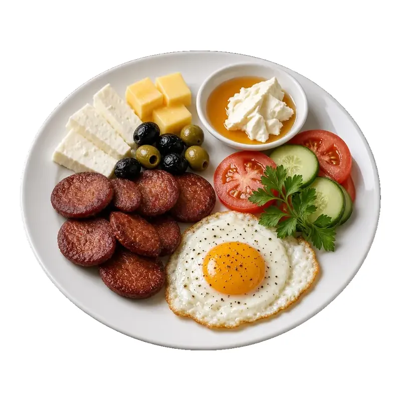 Yöresel Kahvaltı Tabağı